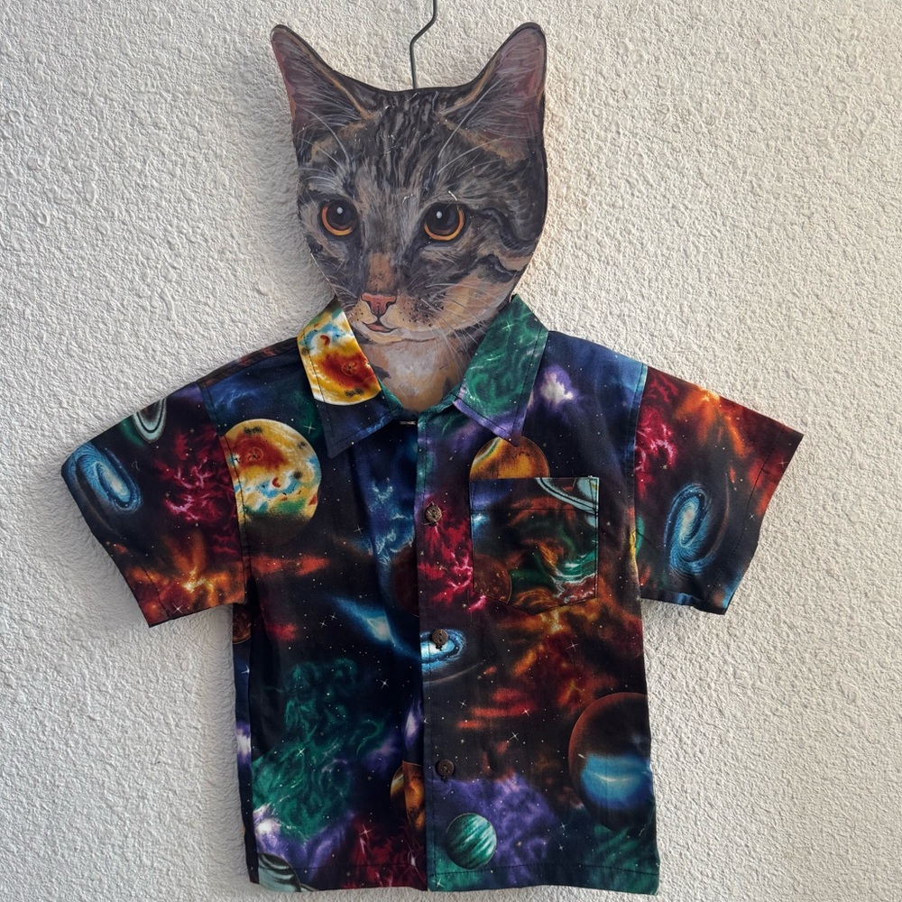 Cosmic button up shirt